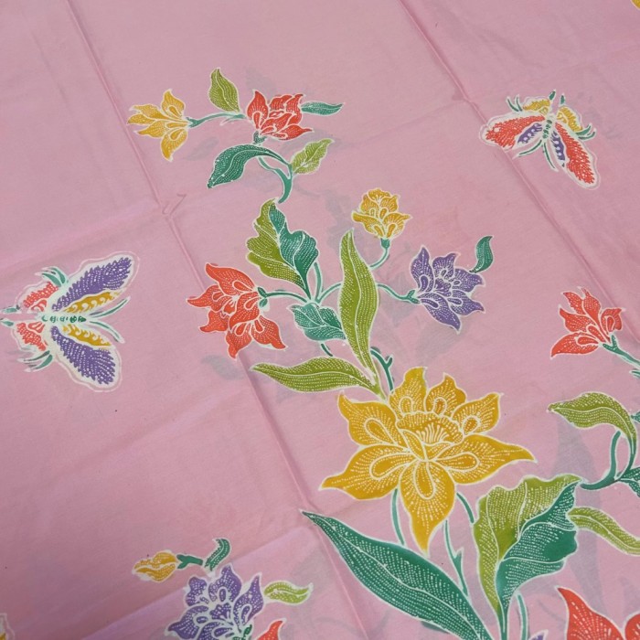 Stalks of Flowers - Pink