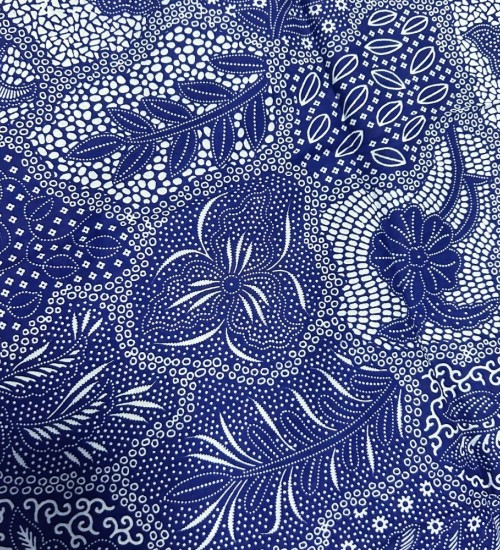 The Botanical Organic Batik - Blue