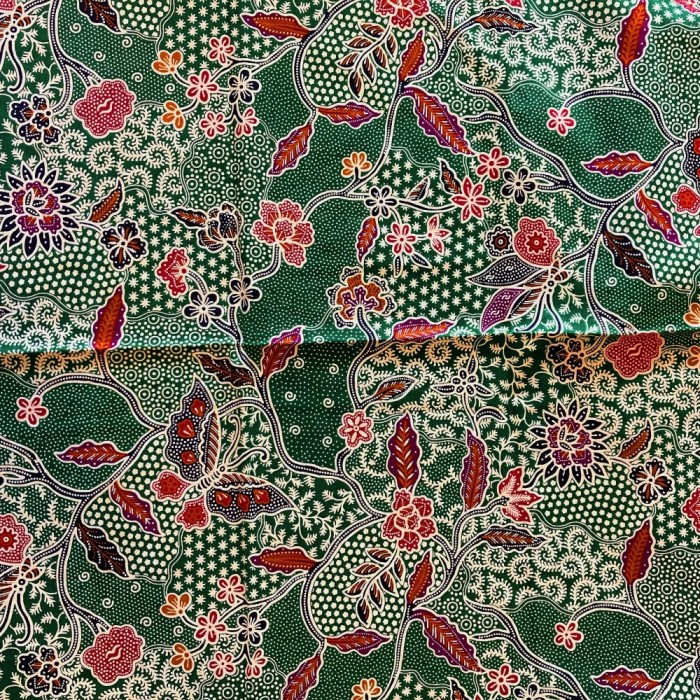 Butterfly Dance Ritual Batik 818 - Green